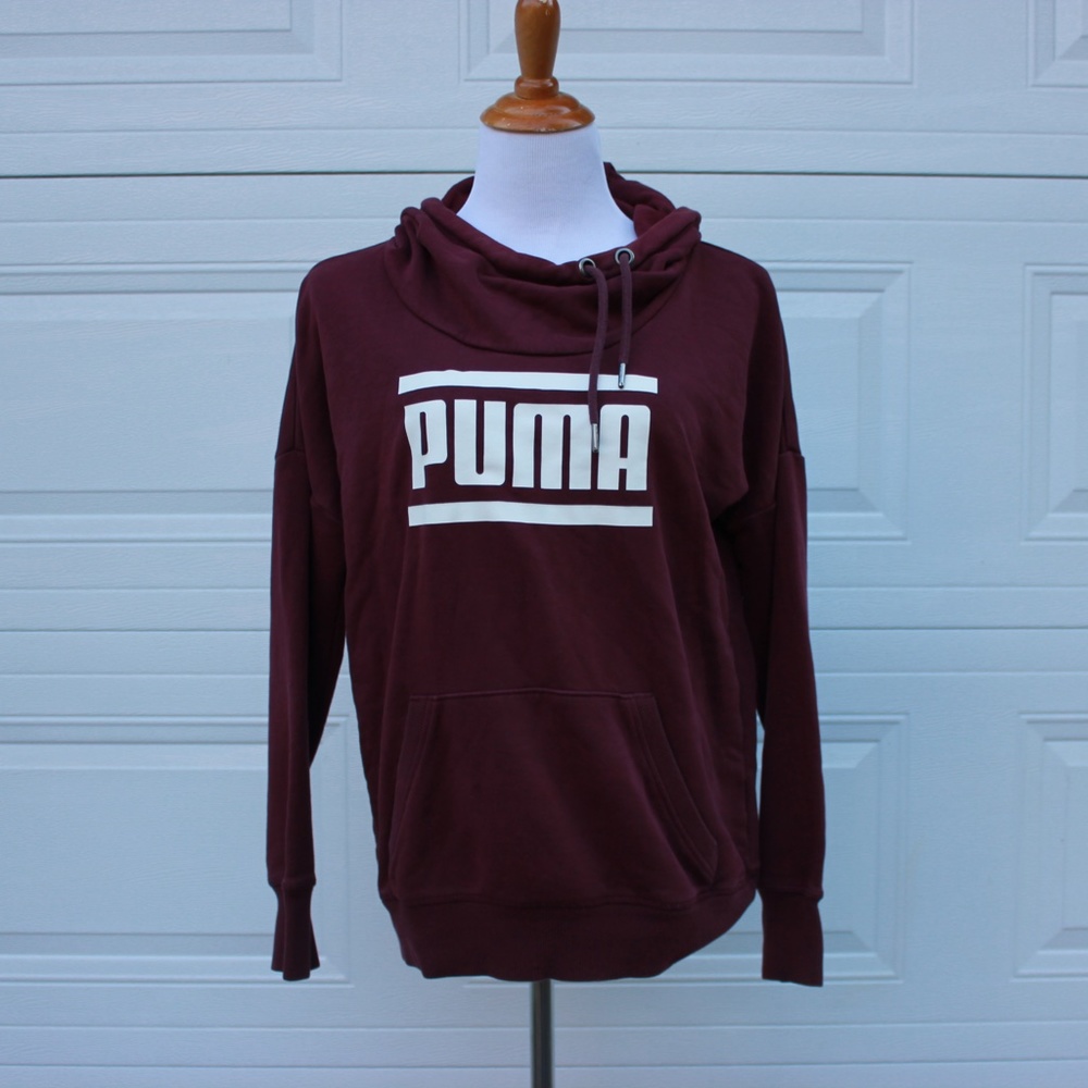 Puma  Maroon Hoodie
